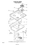 Diagram for 02 - Cooktop