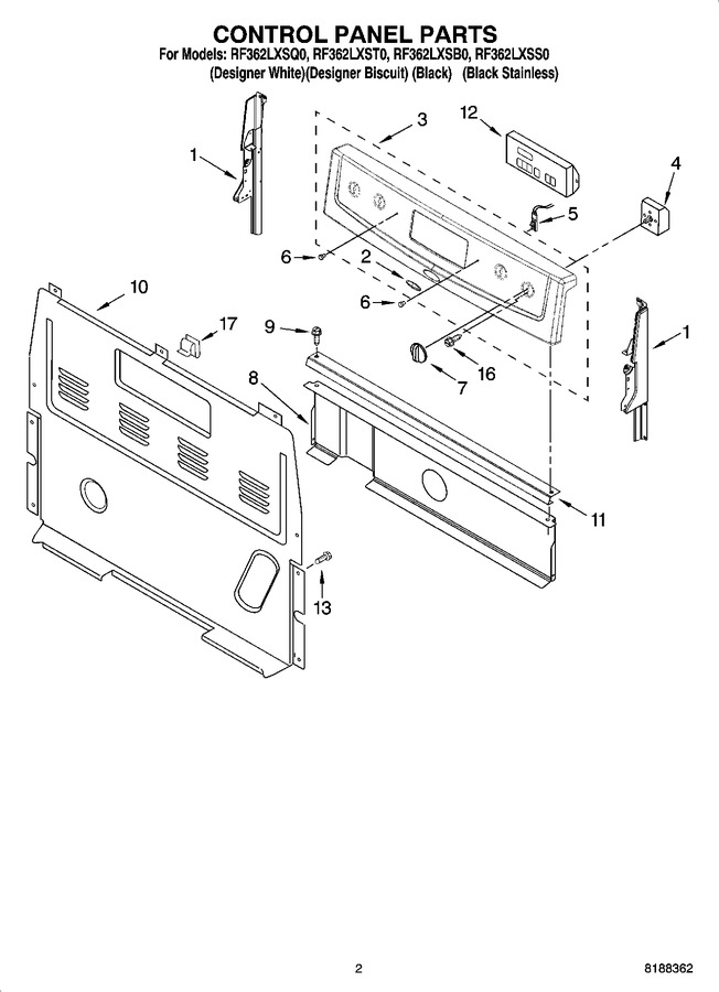 Diagram for RF362LXSB0