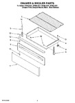 Diagram for 04 - Drawer & Broiler Parts