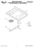 Diagram for 01 - Cooktop Parts