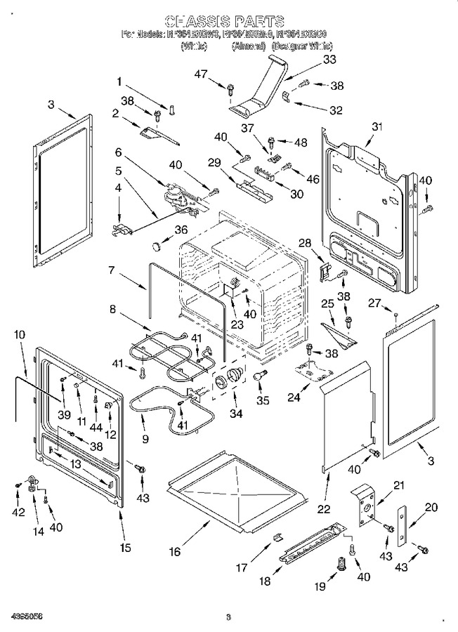 Diagram for RF364BXGN0