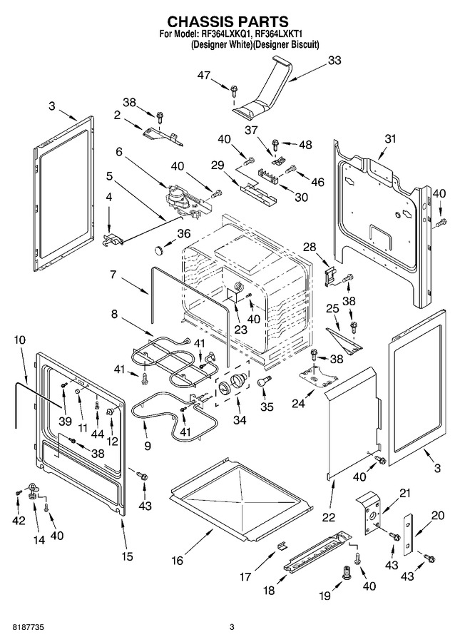 Diagram for RF364LXKQ1