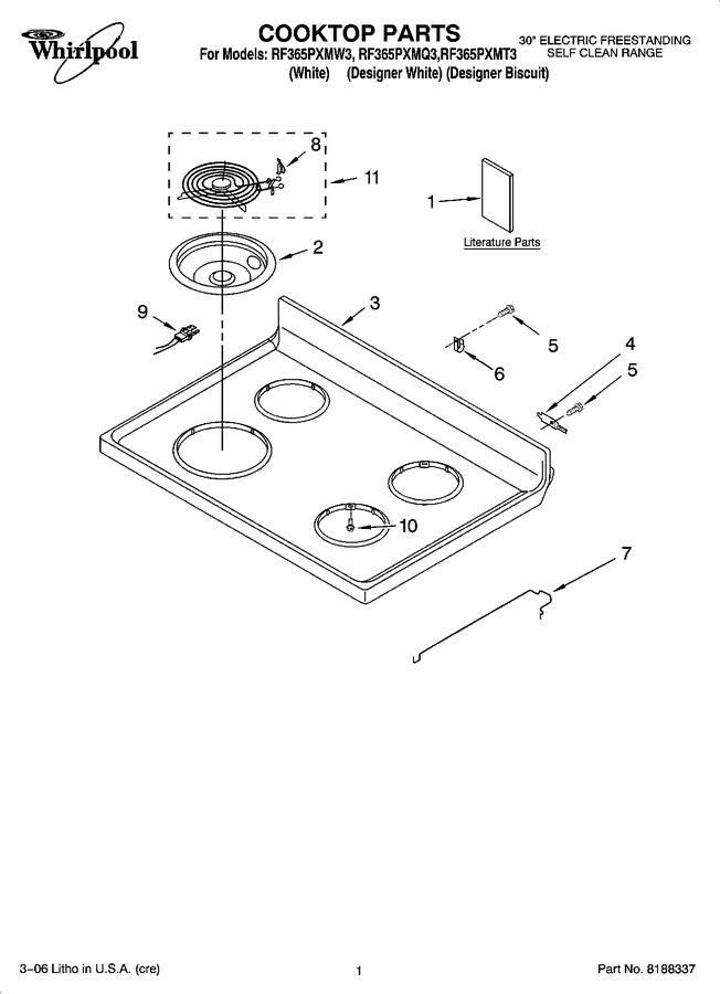 Diagram for RF365PXMQ3