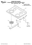 Diagram for 01 - Cooktop Parts