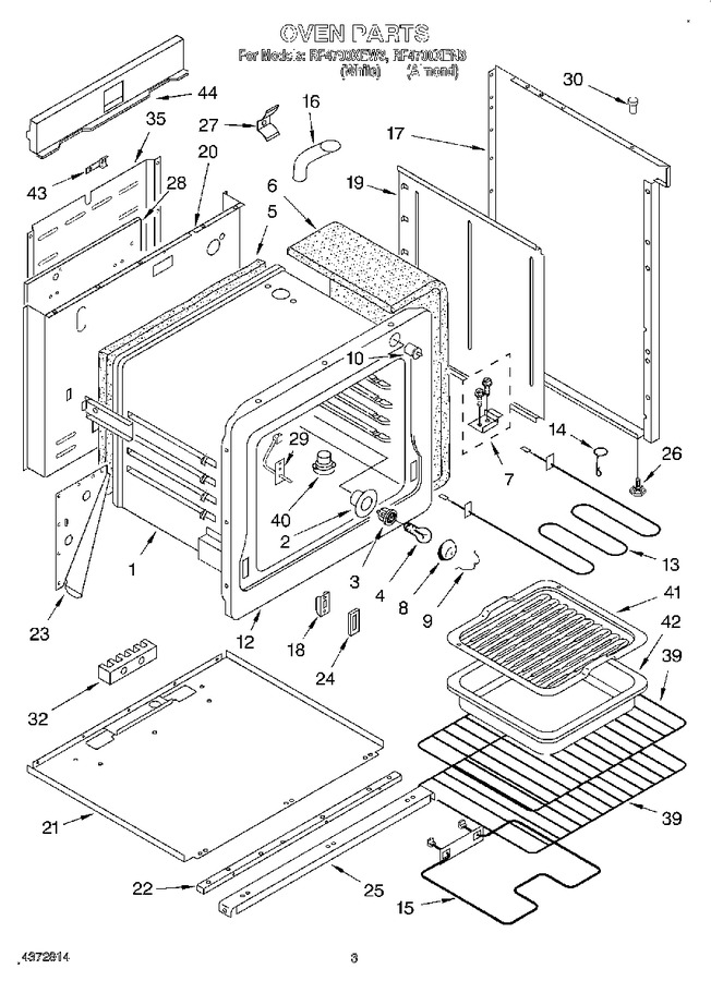 Diagram for RF4700XEN3