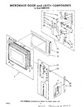 Diagram for 09 - Microwave Door And Latch