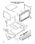 Diagram for 08 - Microwave Cabinet, Optional