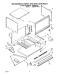 Diagram for 06 - Microwave Cabinet And Air Flow