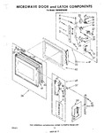 Diagram for 08 - Microwave Door And Latch