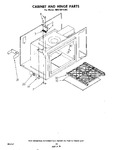 Diagram for 12 - Cabinet And Hinge