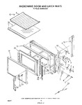 Diagram for 10 - Microwave Door And Latch , Lit/optional