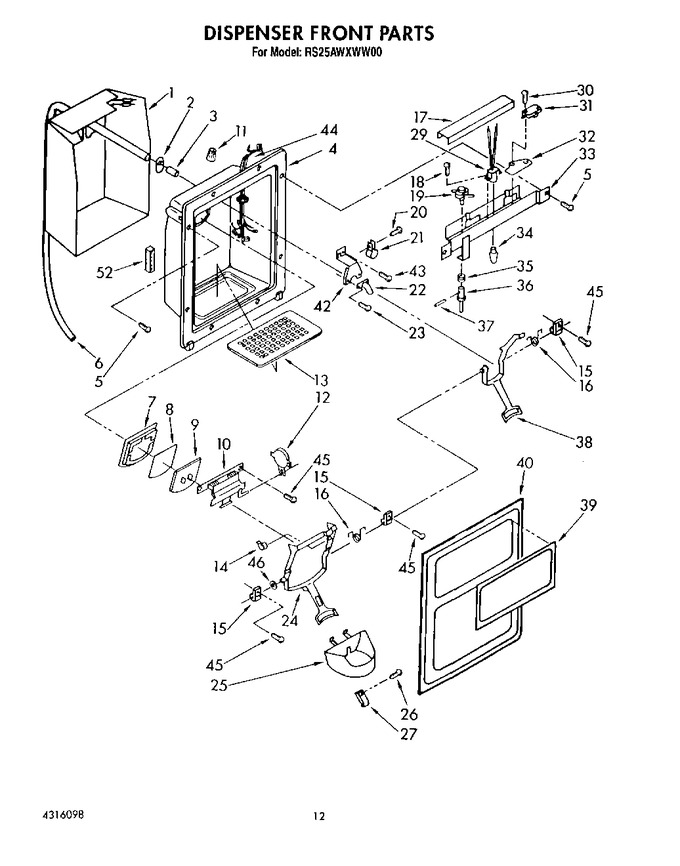 Diagram for RS25AWXWW00