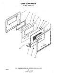 Diagram for 04 - Oven Door , Literature And Optional