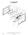 Diagram for 03 - Oven Door, Literature And Optional