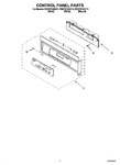 Diagram for 02 - Control Panel Parts