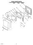 Diagram for 04 - Oven Door Parts