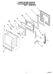 Diagram for 04 - Oven Door Parts