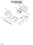 Diagram for 05 - Top Venting Parts