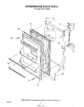 Diagram for 08 - Refrigerator Door , Not Illustrated