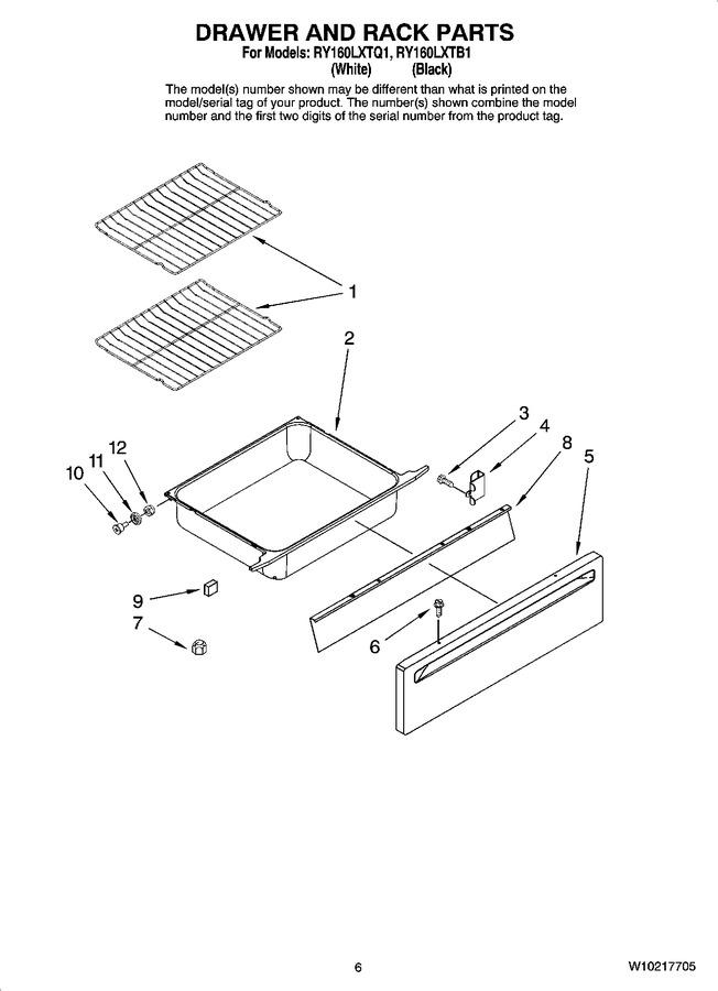 Diagram for RY160LXTB1