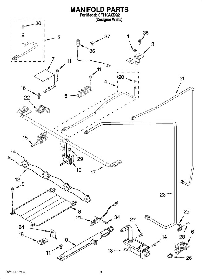 Diagram for SF110AXSQ2