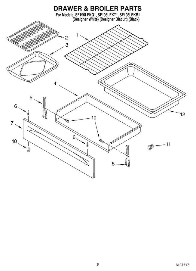 Diagram for SF195LEKQ1