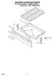 Diagram for 05 - Drawer & Broiler Parts