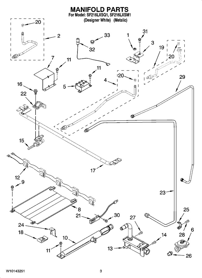 Diagram for SF216LXSM1