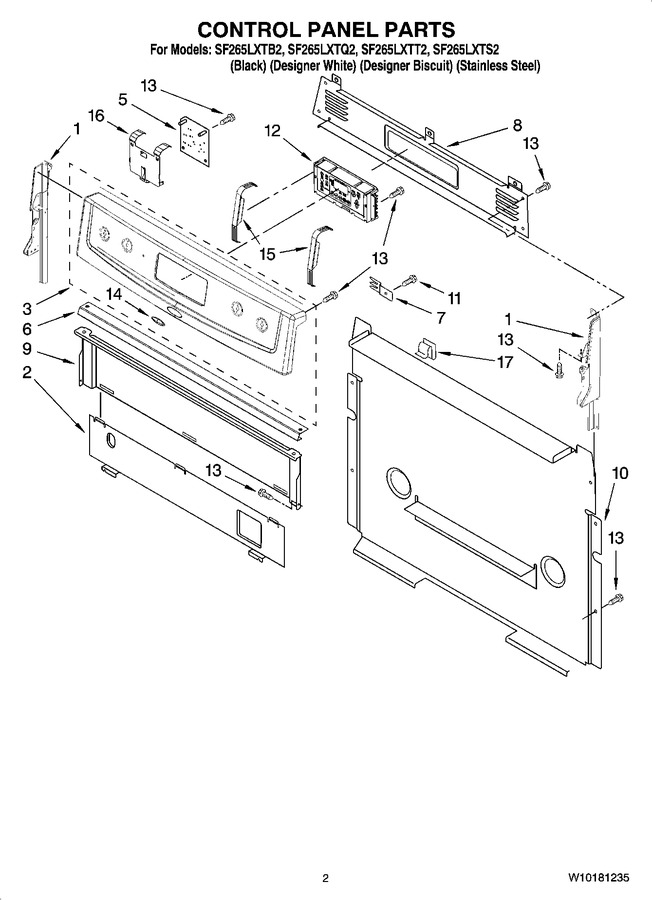 Diagram for SF265LXTS2