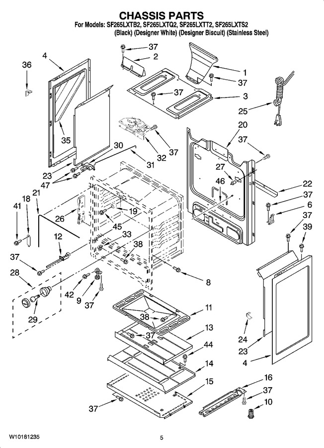 Diagram for SF265LXTB2