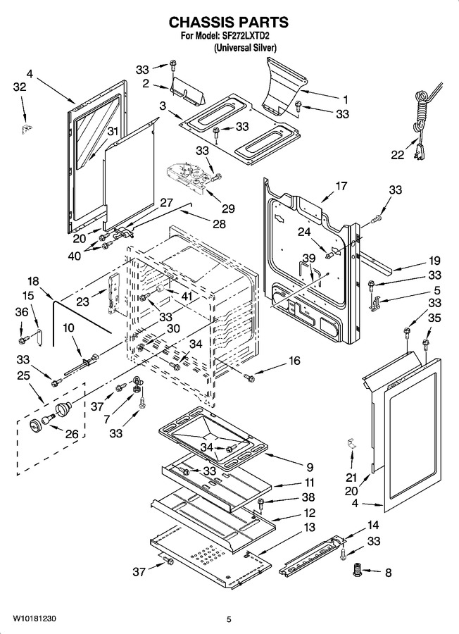 Diagram for SF272LXTD2