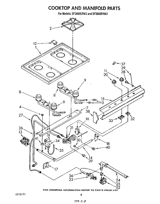 Diagram for SF3000ERW2