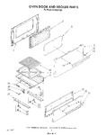 Diagram for 05 - Oven Door And Broiler