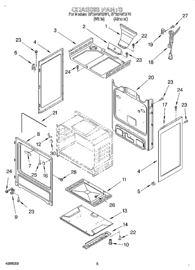 Diagram for SF3020EGW1