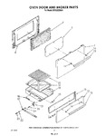 Diagram for 04 - Oven Door And Broiler