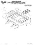 Diagram for 01 - Cooktop Parts