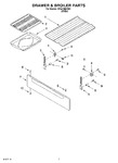 Diagram for 05 - Drawer And Broiler