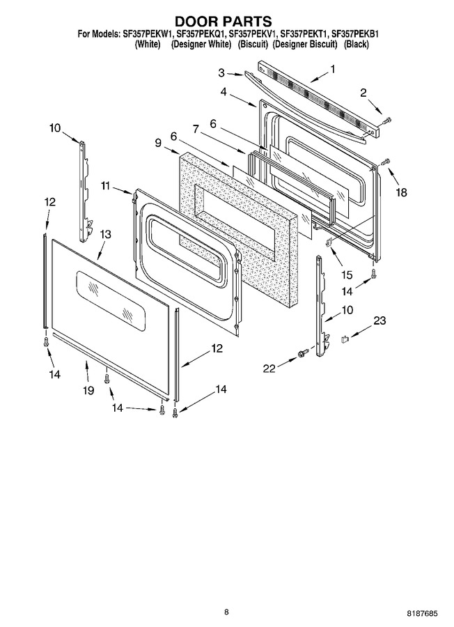 Diagram for SF357PEKB1