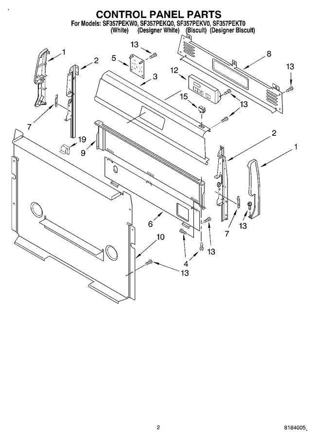 Diagram for SF357PEKT0