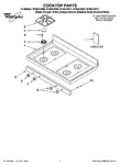 Diagram for 01 - Cooktop Parts