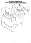 Diagram for 02 - Control Panel Parts