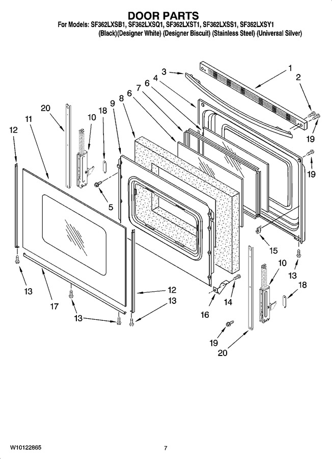 Diagram for SF362LXSB1