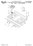 Diagram for 01 - Cooktop, Literature