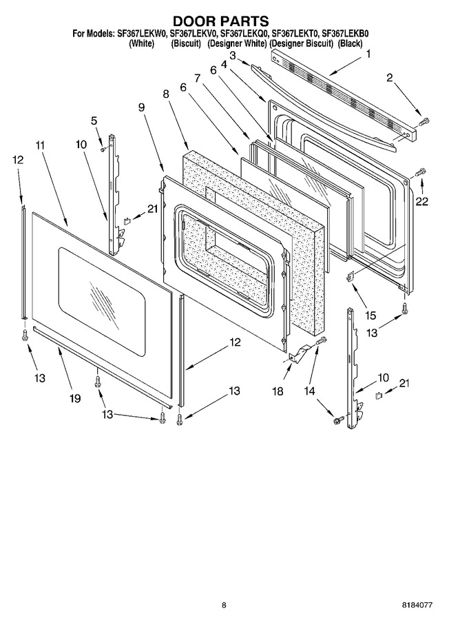 Diagram for SF367LEKB0