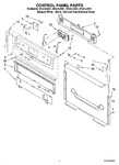 Diagram for 02 - Control Panel Parts