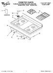 Diagram for 01 - Cooktop Parts