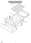 Diagram for 05 - Drawer & Broiler Parts