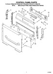 Diagram for 02 - Control Panel Parts