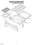 Diagram for 05 - Drawer & Broiler Parts