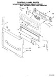 Diagram for 02 - Control Panel Parts